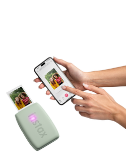 Fujifilm instax™ Mini Link 3 Mobile Photo Printer - view 2, Sage Green