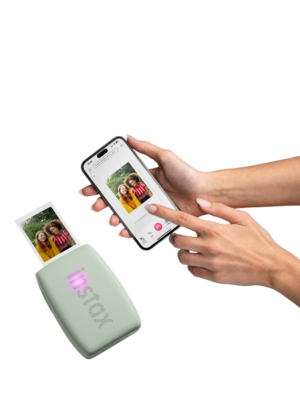 Fujifilm instax™ Mini Link 3 Mobile Photo Printer - view 2, Sage Green
