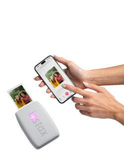 Fujifilm instax™ Mini Link 3 Mobile Photo Printer - view 2, Clay White