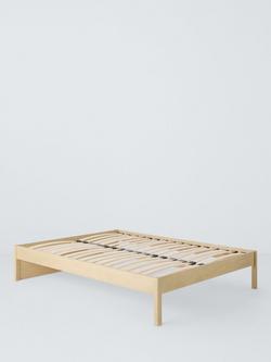 John Lewis Gilly Bed Frame, King Size, Stained Ash, Oak Stained Ash