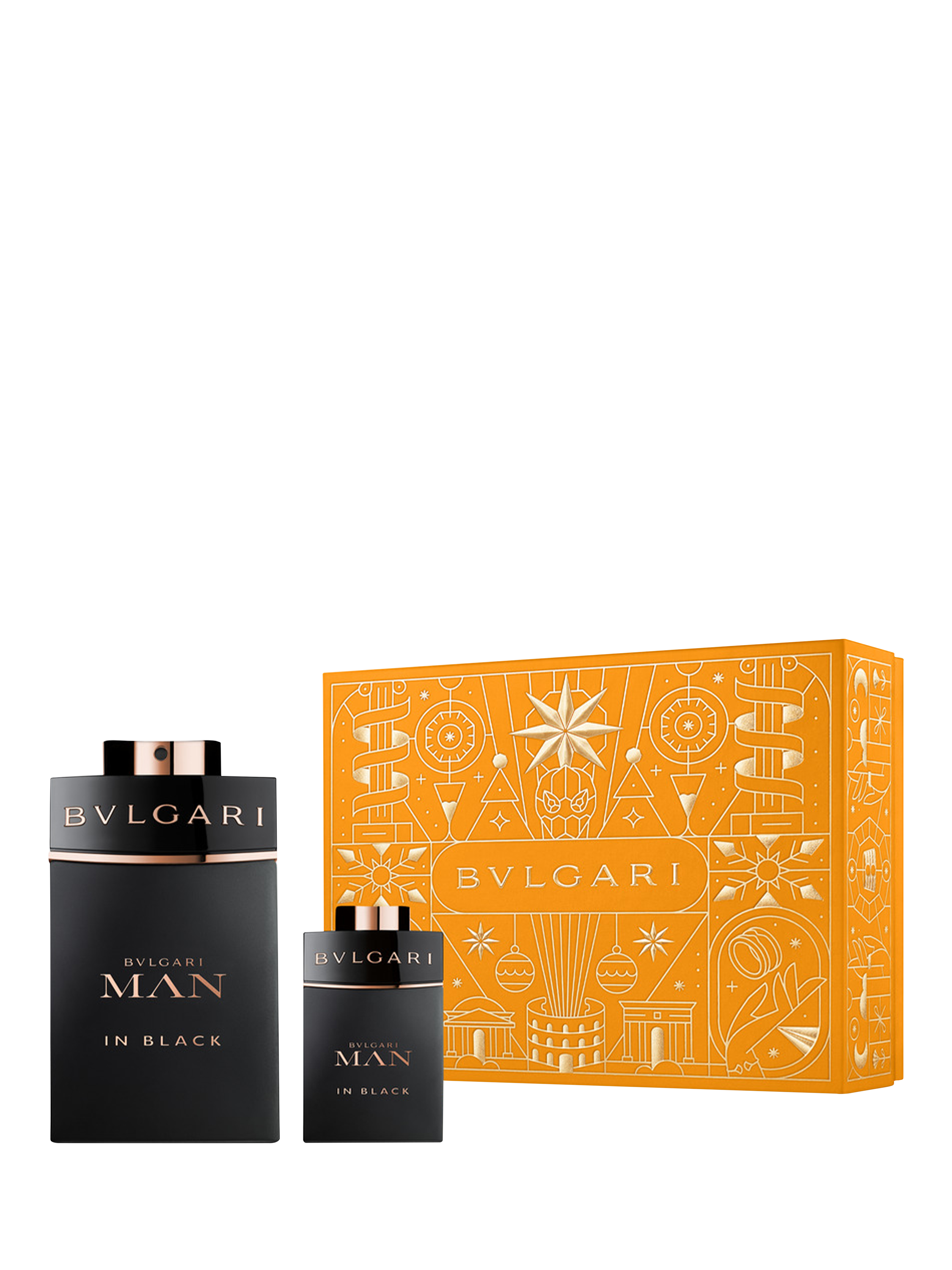 BVLGARI MAN In Black 100ml Eau de Parfum Fragrance Gift Set