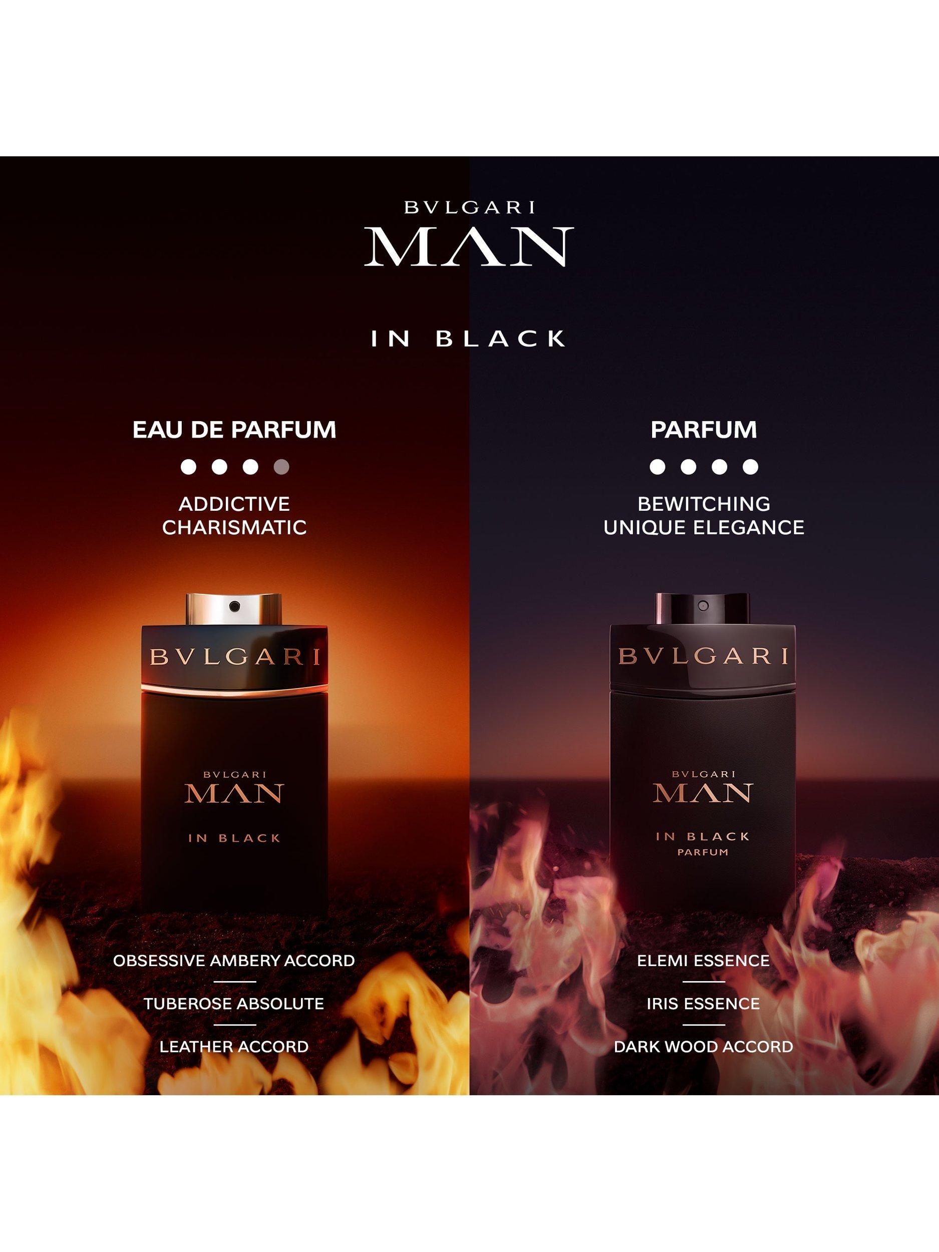 Perfume man in black sale