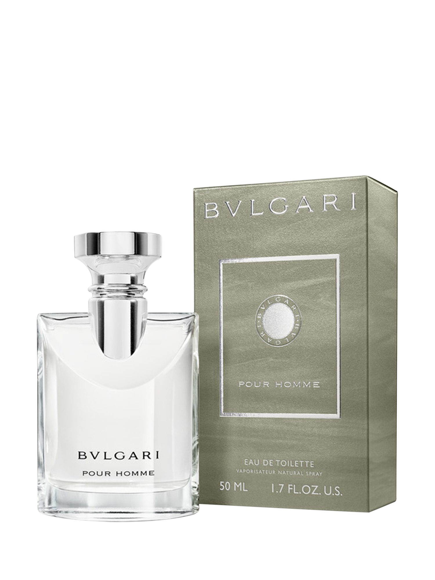 Product image 1 of 4, which shows BVLGARI Pour Homme Eau de Toilette, 50ml