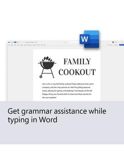 Microsoft Office Home 2024, 1 PC, One-Off Payment, for Windows 11, Windows 10 and macOS - view 2, N/A