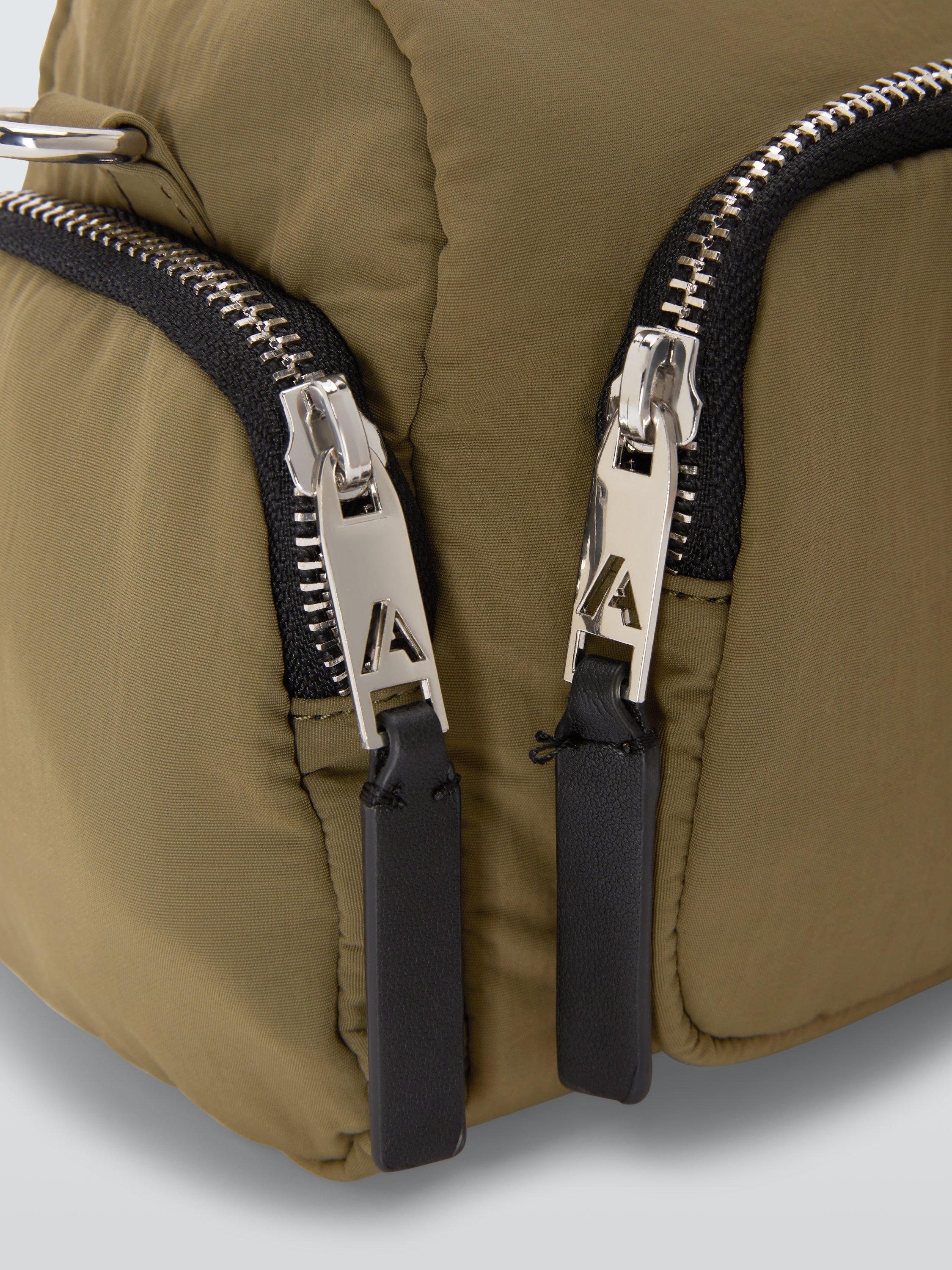 Product image 5 of 6, which shows John Lewis ANYDAY Zip Pockets Cross Body Bag, Khaki