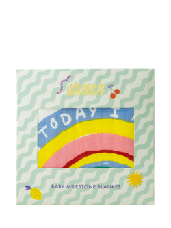 Eleanor Bowmer Baby Milestone Blanket, Multi