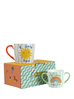 Eleanor Bowmer Adult and Infant Mugs Gift Set, Multi - view 2, Multi