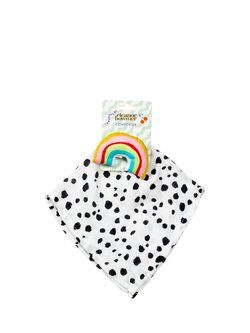 Eleanor Bowmer Rainbow Muslin Comforter - view 2, Multi