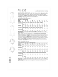 Vogues Misses' Dress and Tunic Sewing Pattern, V1937