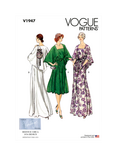 Vogue Vintage Vogue Misses' Evening Dress Sewing Pattern, V1947, B5