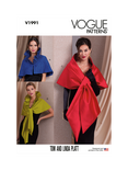 Simplicity Vogue Misses' Wrap Sewing Pattern V1991A
