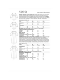 Simplicity Vogue Vintage Jumpsuit Sewing Pattern V2041A