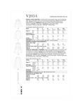 Vogue Misses' Capes Sewing Pattern, V2054