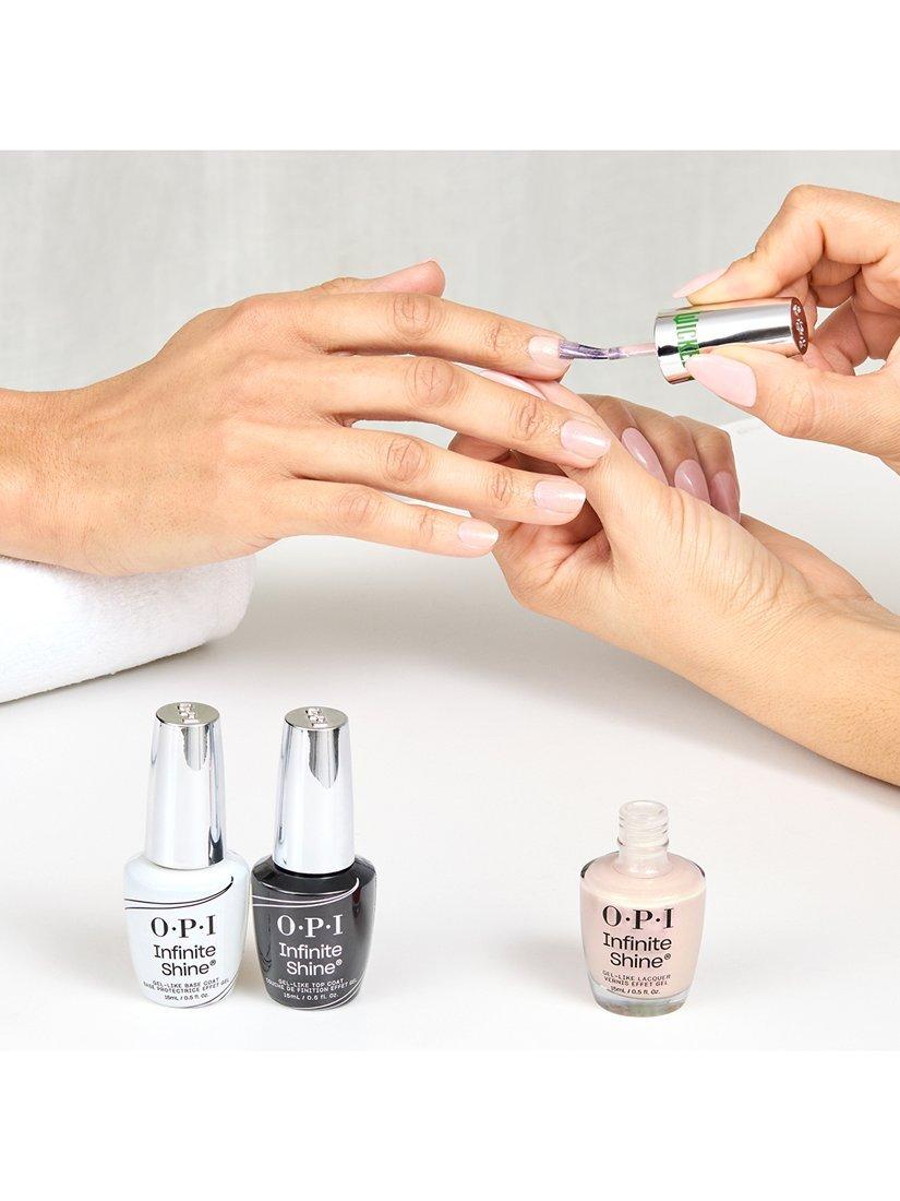 Product image 7 of 8, which shows OPI x Wicked Infinite Shine Gel-Like Lacquer Nail Poilsh, The "ga" Is Silent
