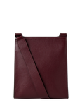 Mulberry Small Antony Classic Grain Leather Satchel, Black Cherry
