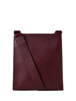 Mulberry Small Antony Classic Grain Leather Satchel - view 2, Black Cherry