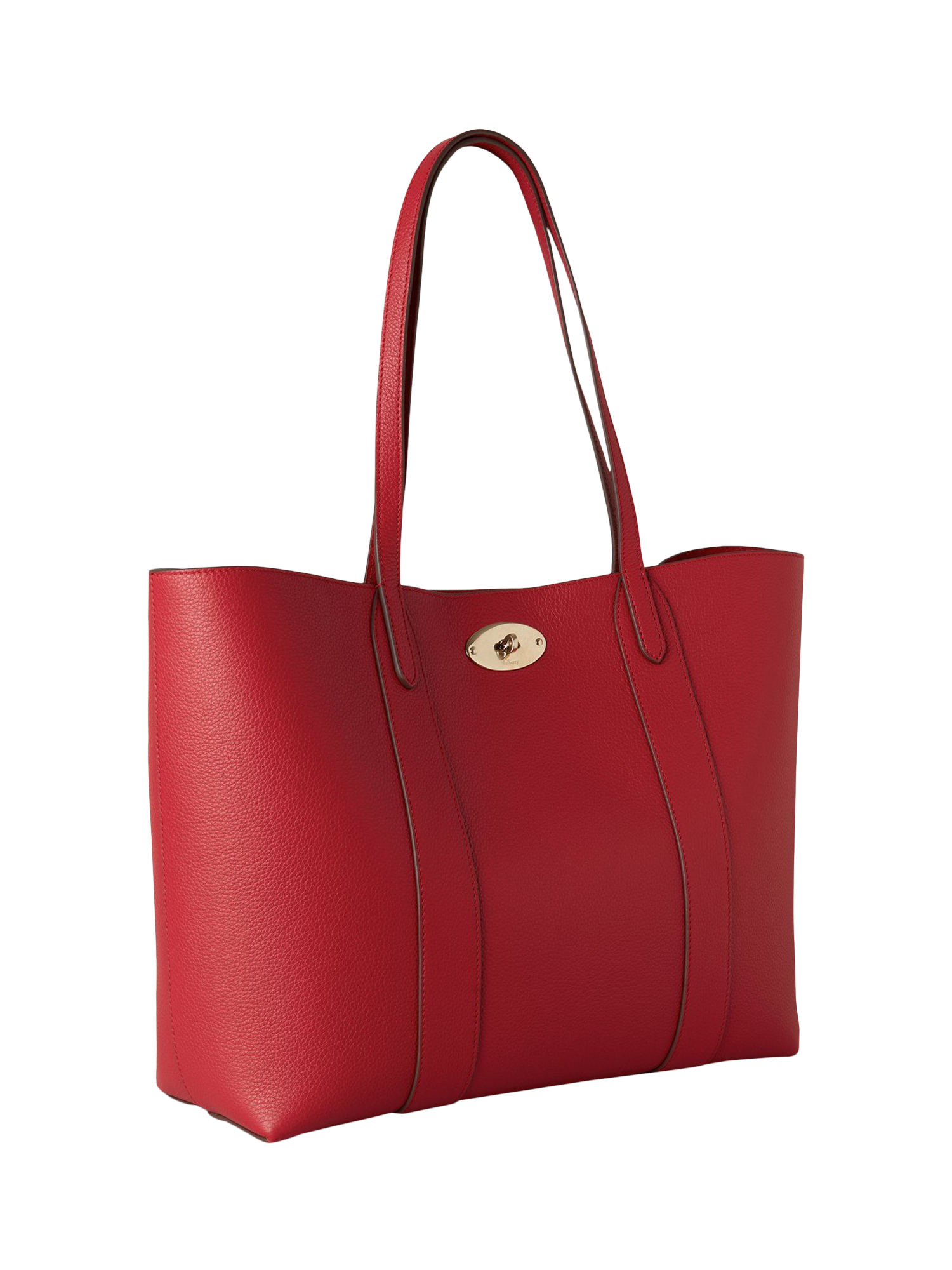 Mulberry bayswater small grained leather tote online