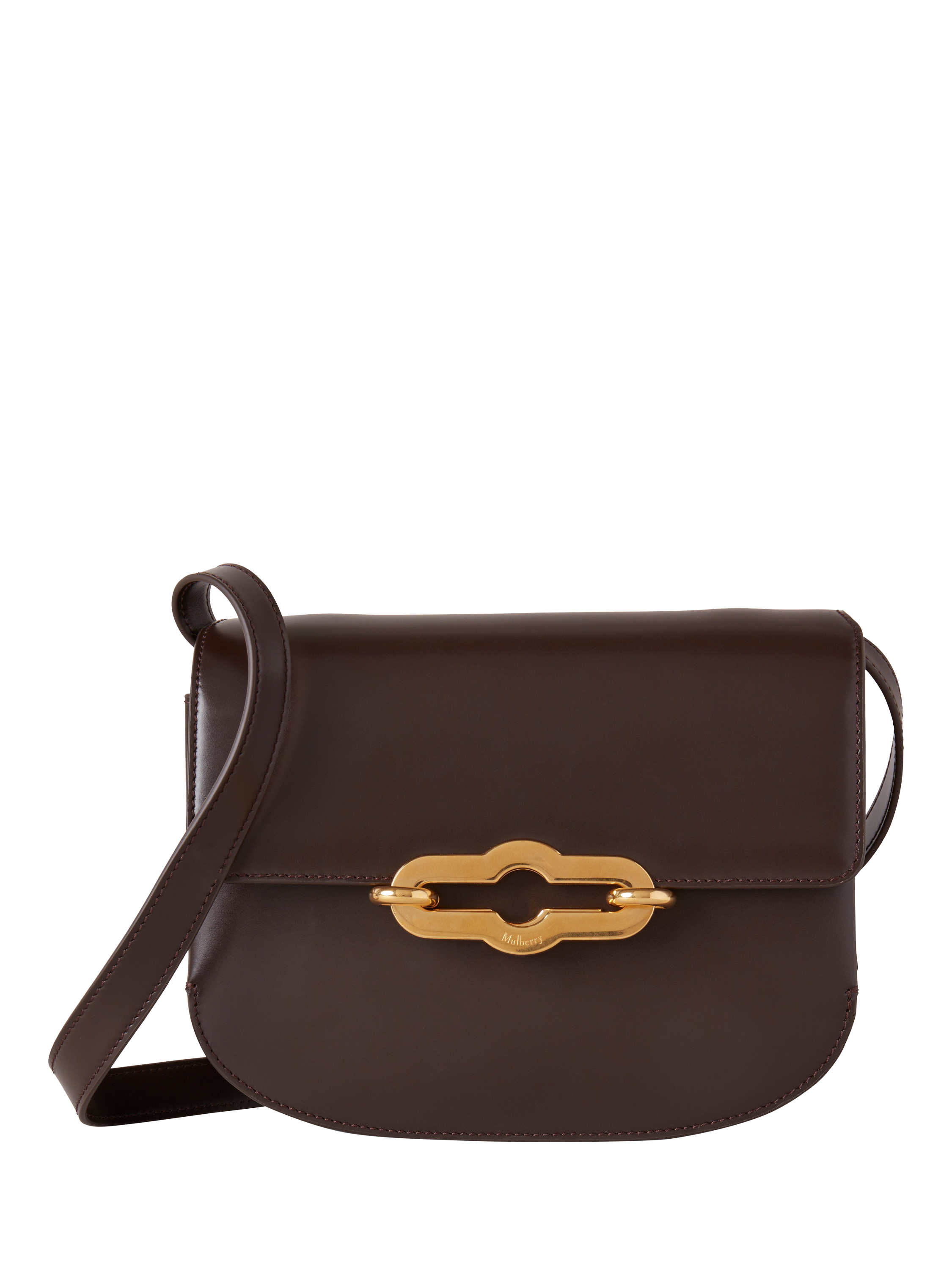 Mulberry Pimlico Super Lux Calf Leather Satchel, Ebony
