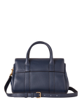 Mulberry Bayswater Small Classic Grain Leather Satchel, Night Sky