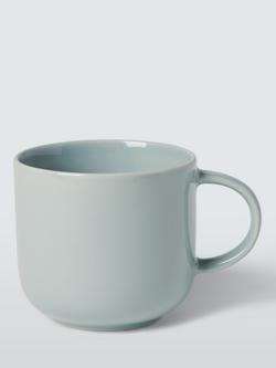 John Lewis ANYDAY Stoneware Mug, Set of 4, 370ml - view 2, Green