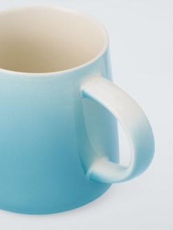 John Lewis Ombre Stoneware Mug, 350ml - view 2, Blue