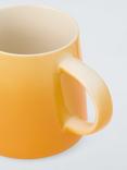 John Lewis Ombre Stoneware Mug, 350ml, Orange