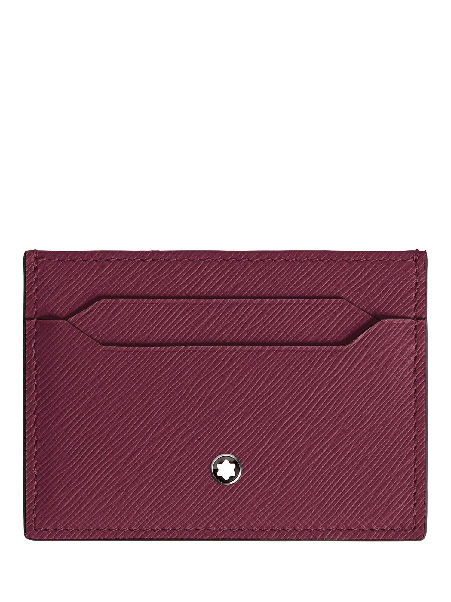 Montblanc Sartorial Leather Cardholder, Cassis