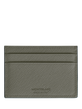 Montblanc Sartorial Leather Cardholder, Medium Grey