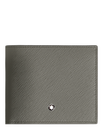 Montblanc Sartorial Eight Credit Card Leather Wallet, Medium Grey