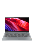 Lenovo IdeaPad Slim 3 Laptop, Intel Core i3 Processor, 8GB RAM, 128GB SSD, 15.6" Full HD, Arctic Grey