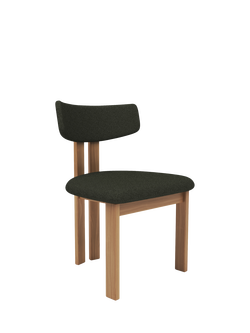 John Lewis Aksel Dining Chair, Oak Leg, Fern