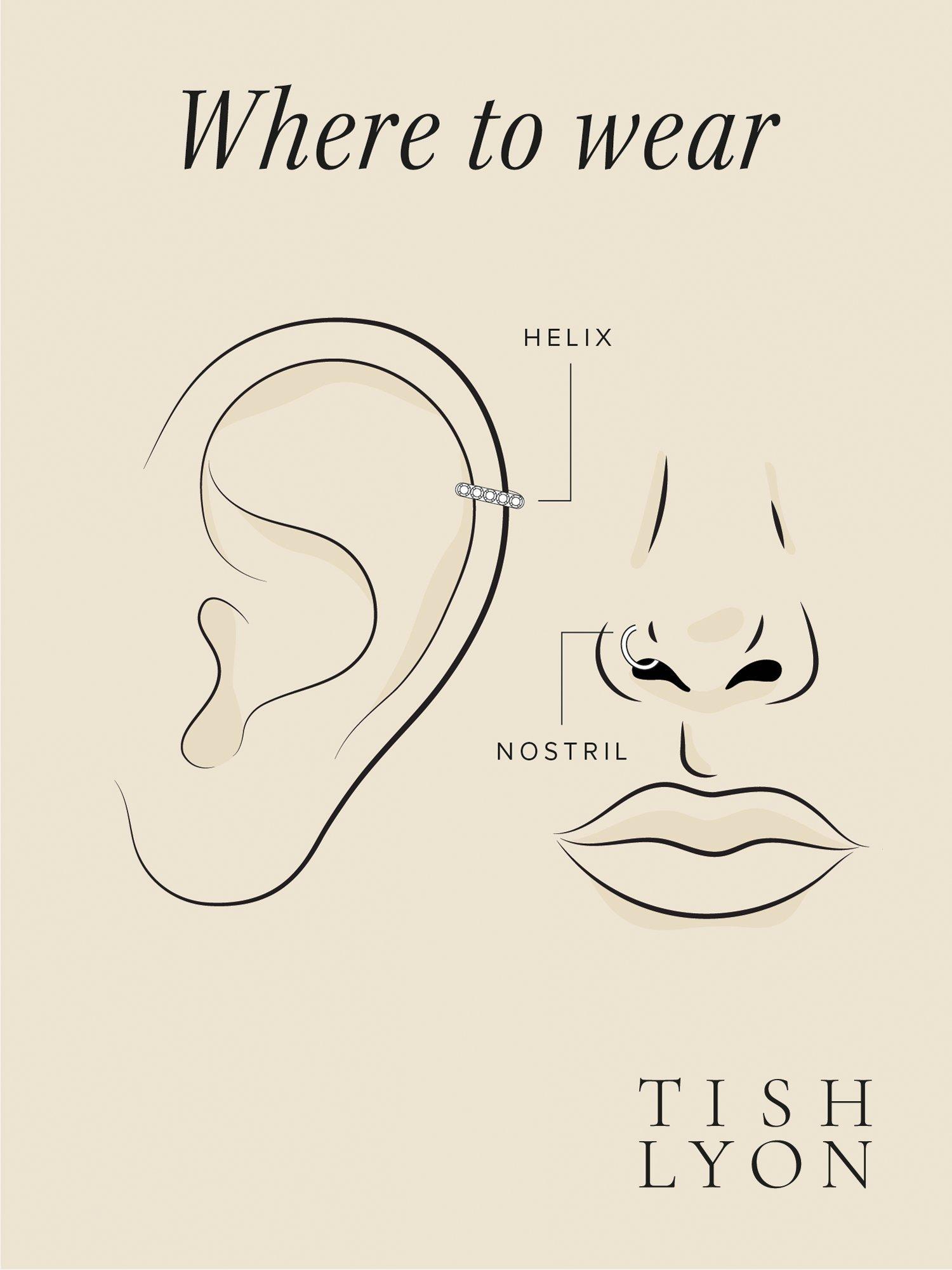 Product image 2 of 2, which shows Tish Lyon Eris 9ct Gold Rope Hoop Earring, Single, 7mm, Gold