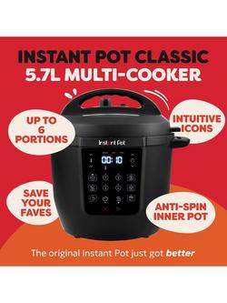 Instant Pot Multi Cooker, 5.7L, Black - view 2, Black