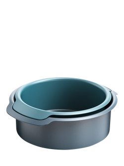 Joseph Joseph Nest Bake Carbon Steel Non-Stick Cake Tin Set, 2 Piece, Blue