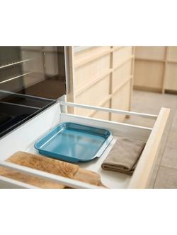 Joseph Joseph Nest Bake Carbon Steel Non-Stick Baking Tray, 30cm, Medium - view 2, Blue