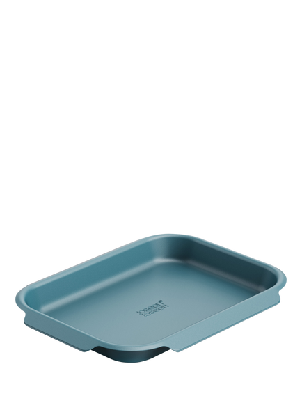 Joseph Joseph Nest Bake Carbon Steel Non-Stick Baking Tray, 23cm, Small, Blue