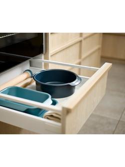 Joseph Joseph Nest Bake Carbon Steel Non-Stick Cake Tin, 23cm - view 2, Blue