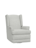 Pottery Barn Kids Modern Wingback Recliner, Basketweave Slub Ash