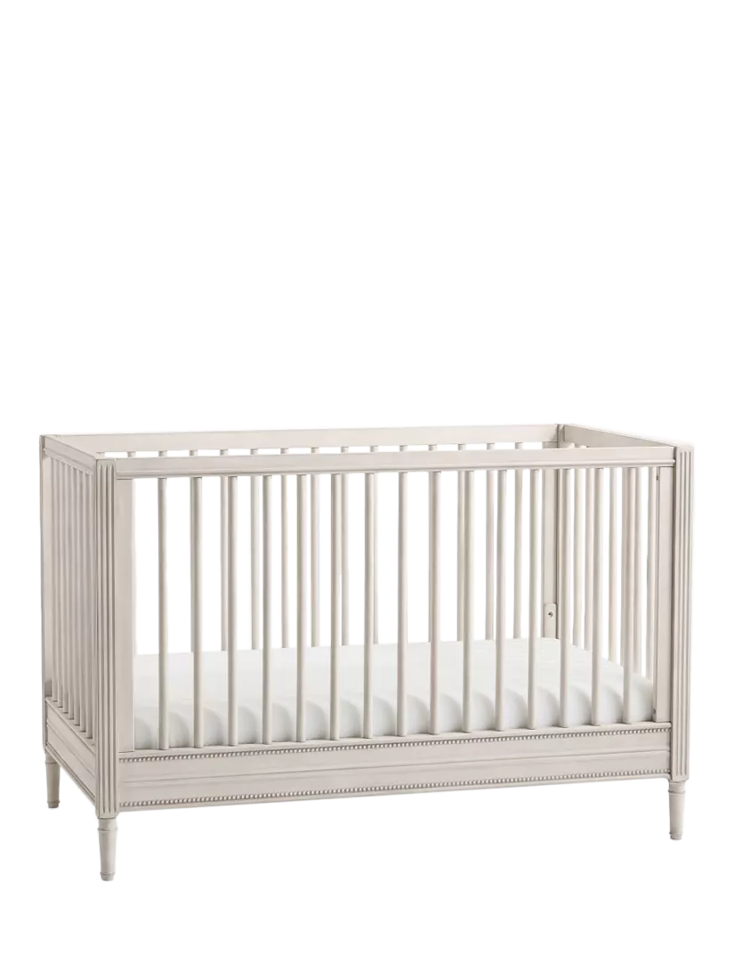 Pottery Barn Kids Harlow Convertible Cot Antique Gray