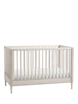 Pottery Barn Kids Blythe Upholstered Convertible Cot French White