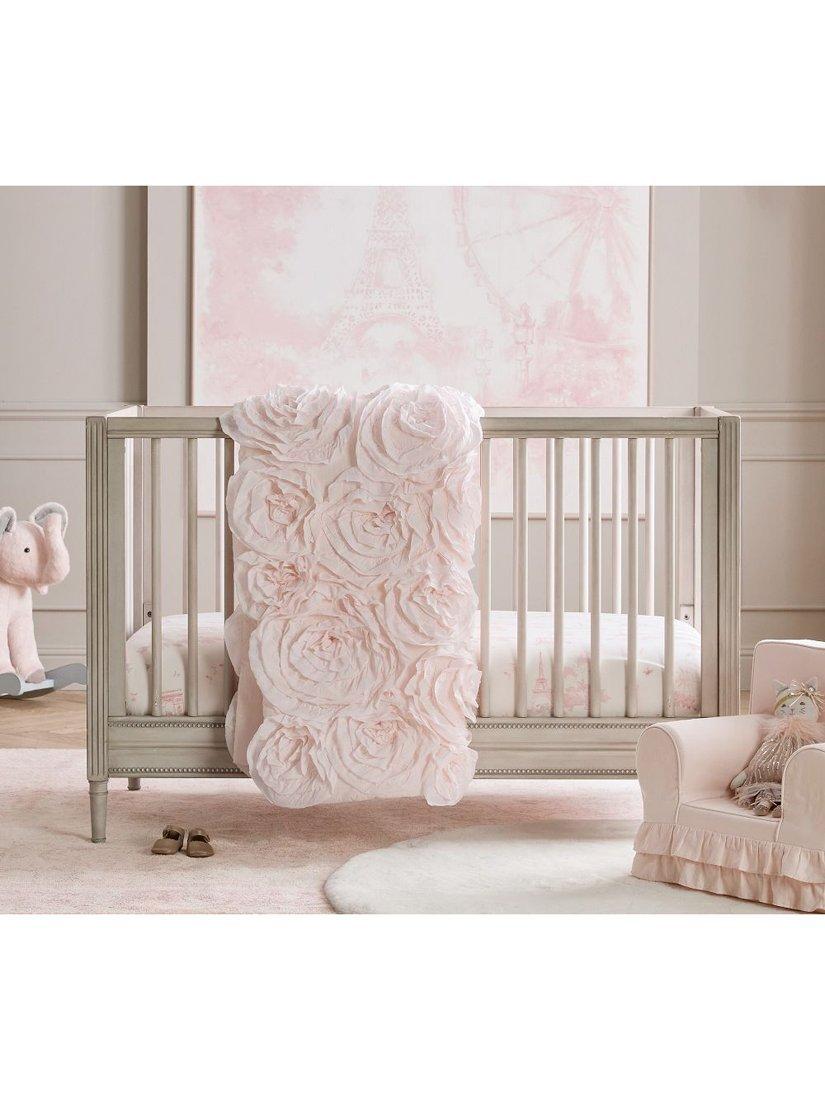 Pink convertible crib online