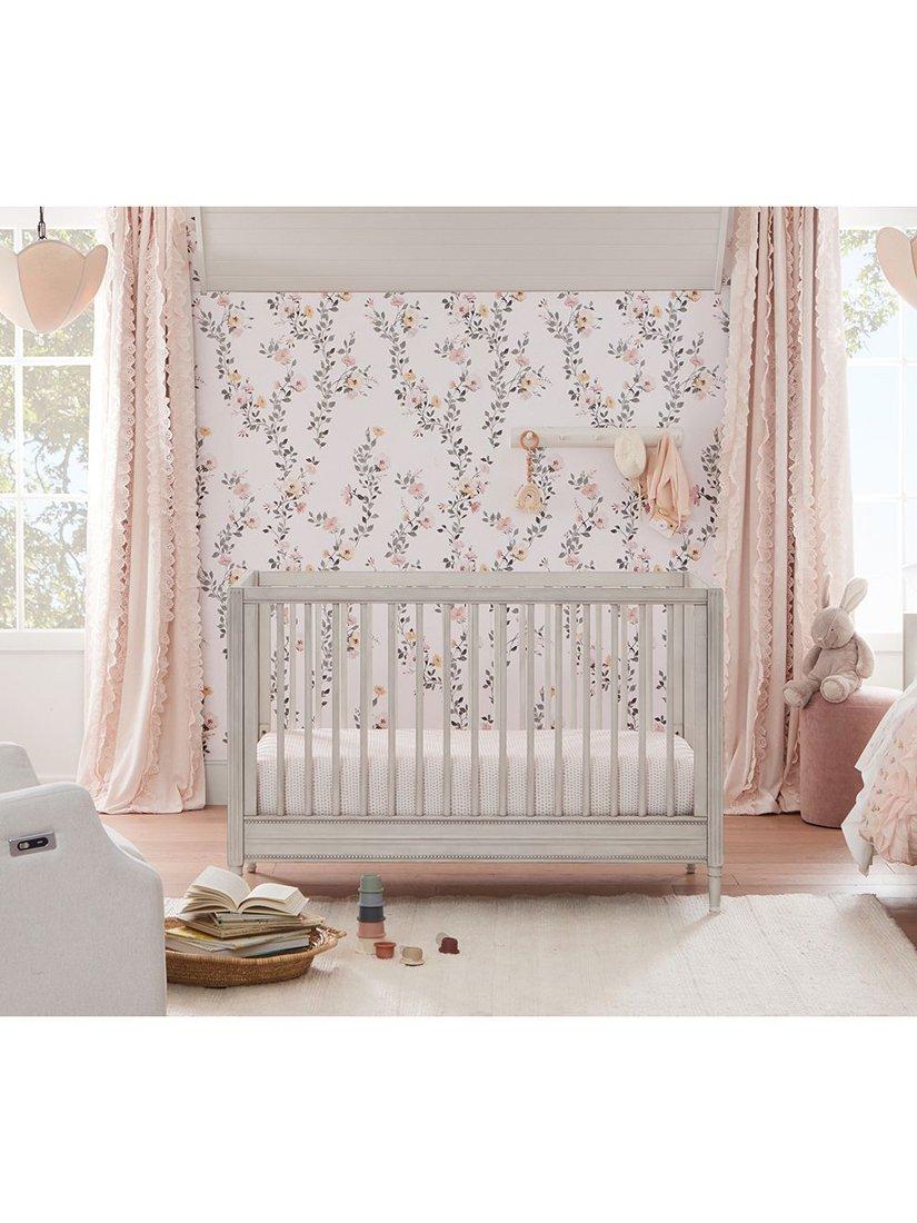 Pottery Barn Kids Harlow Convertible Cot Antique Gray