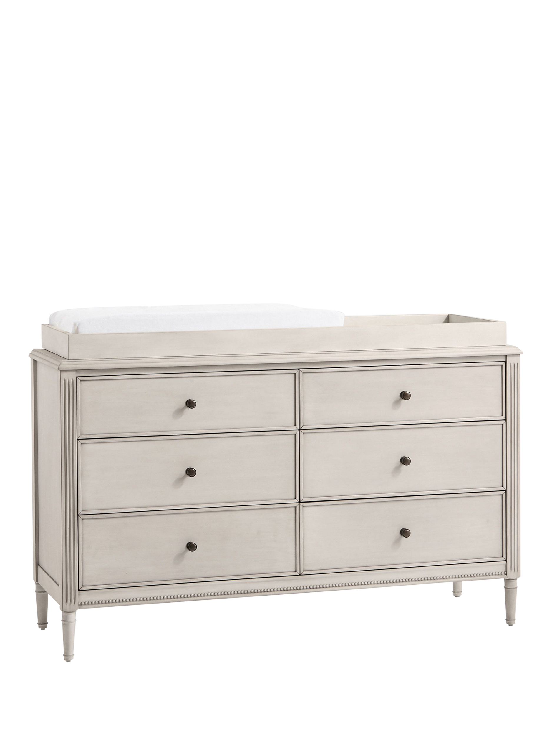 Pottery Barn Kids Harlow Nursery 6 Drawer Wood Chest of Drawers with