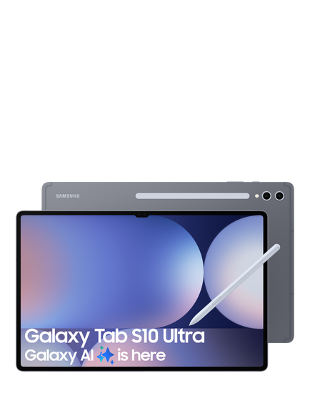 Samsung Galaxy Tab S10 Ultra Tablet with Bluetooth S Pen, Android, 16GB RAM, Galaxy AI, 1TB, Wi-Fi, 14.6", Moonstone Blue