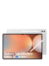Samsung Galaxy Tab S10 Ultra Tablet with Bluetooth S Pen, Android, 16GB RAM, Galaxy AI, 1TB, Wi-Fi, 14.6", Platinum Silver