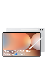 Samsung Galaxy Tab S10 Ultra Tablet with Bluetooth S Pen, Android, 12GB RAM, Galaxy AI, 256GB, Wi-Fi, 14.6", Platinum Silver