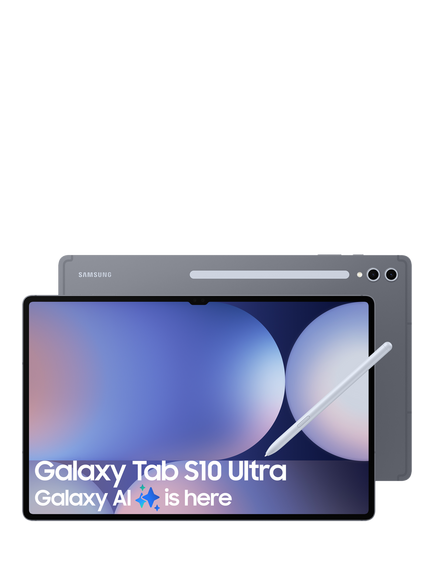 Samsung Galaxy Tab S10 Ultra Tablet with Bluetooth S Pen, Android, 12GB RAM, Galaxy AI, 512GB, Wi-Fi, 14.6", Moonstone Blue