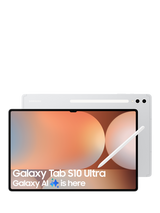 Samsung Galaxy Tab S10 Ultra Tablet with Bluetooth S Pen, Android, 12GB RAM, Galaxy AI, 512GB, Wi-Fi, 14.6", Platinum Silver