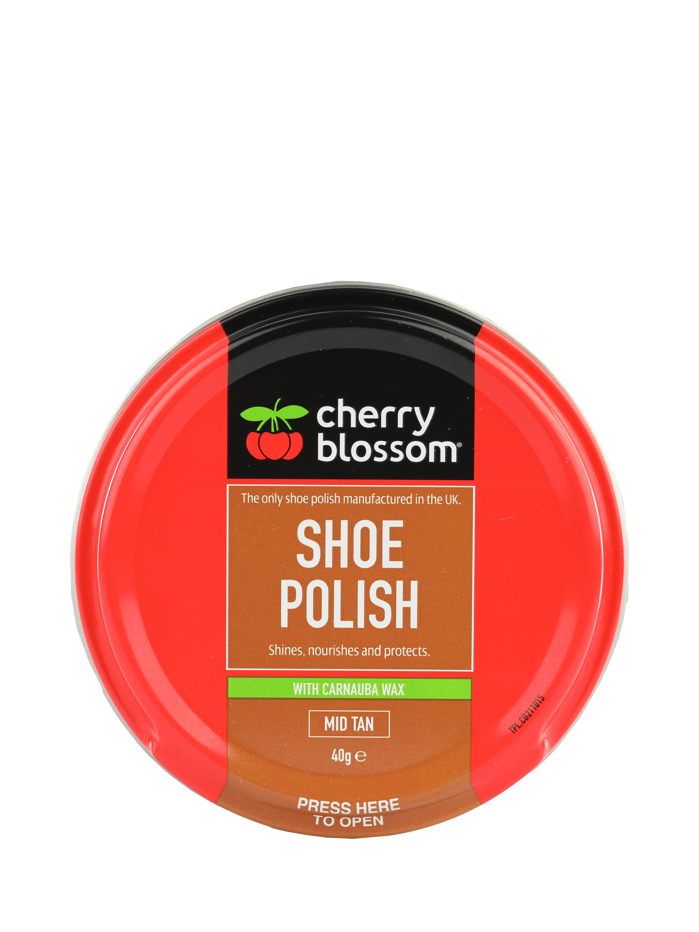 Cherry Blossom Shoe Polish Mid Tan