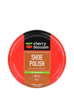 Cherry Blossom Shoe Polish, Mid Tan, Mid Tan